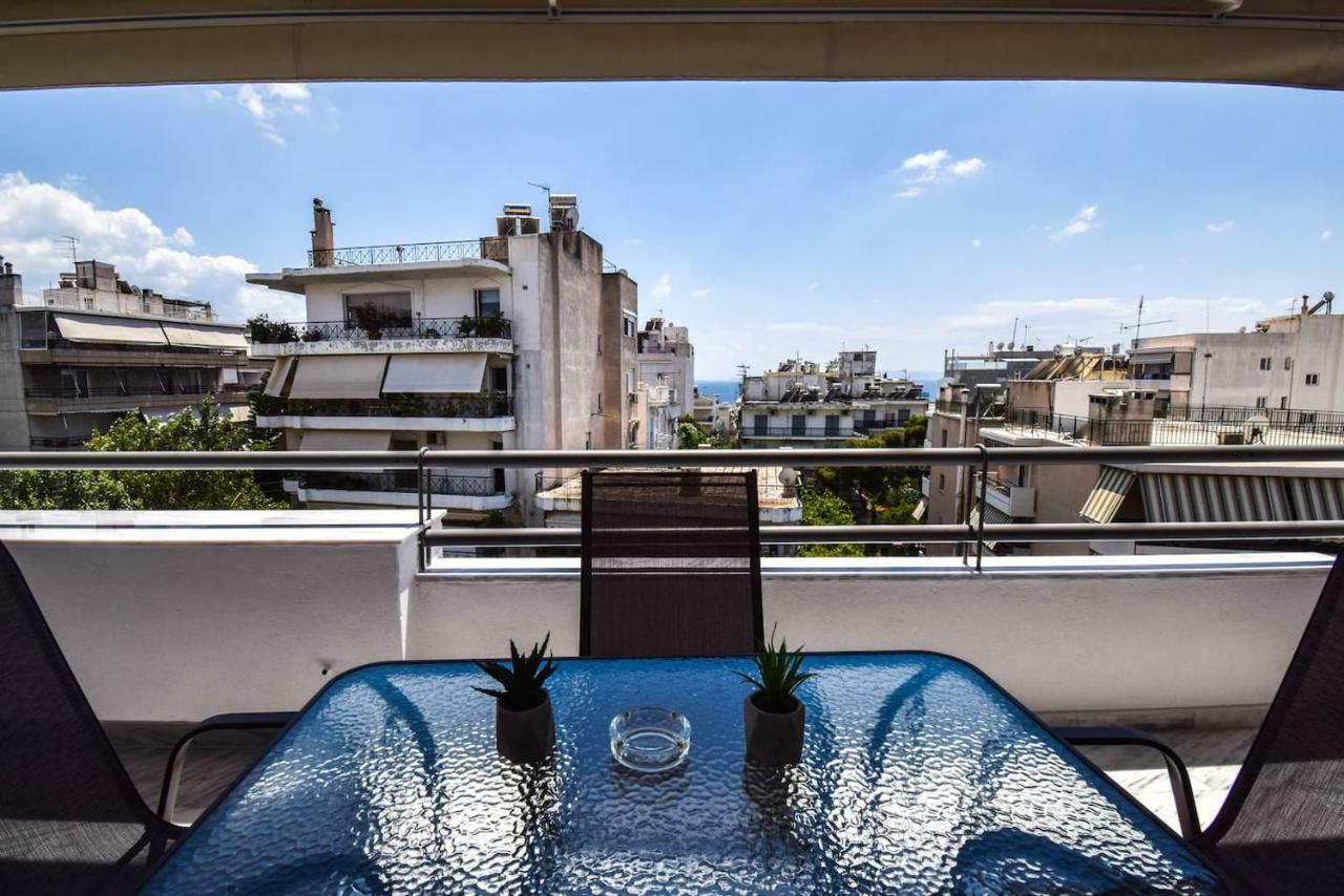 Apartamento Penthouse 3Bd Apt W/ Sea-View In Athenian Riviera Exterior foto